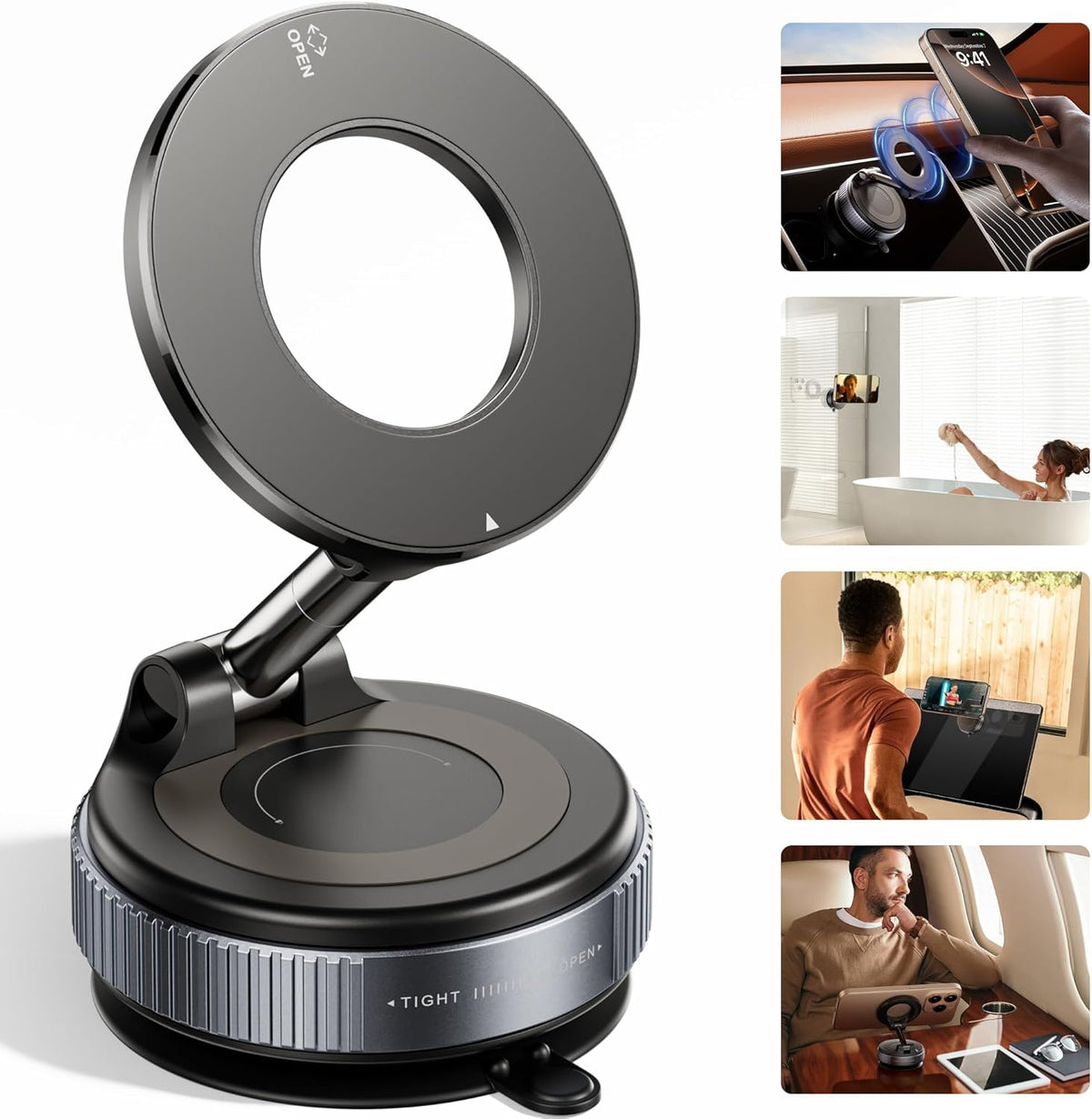 360° Magnetic Suction Phone Mount