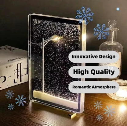 The Magic Snowfall Lamp