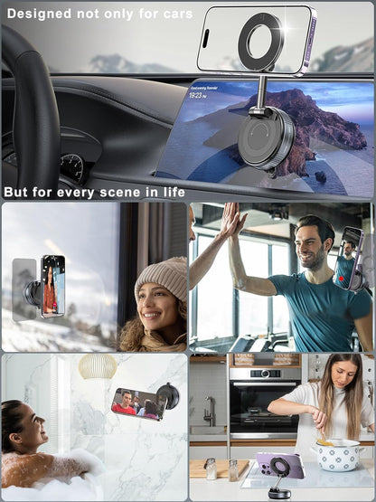 360° Magnetic Suction Phone Mount