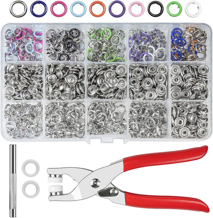 Versatile Metal Snap Kit
