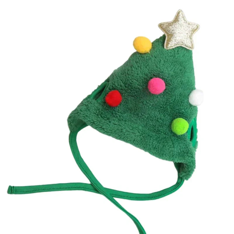 Holiday Pet Outfit ( Hat + Scarf )