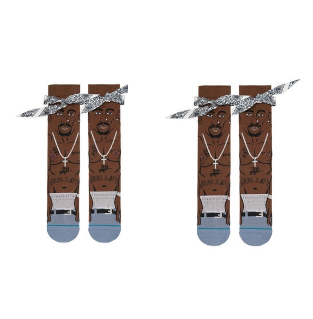 TUPAC CREW SOCKS