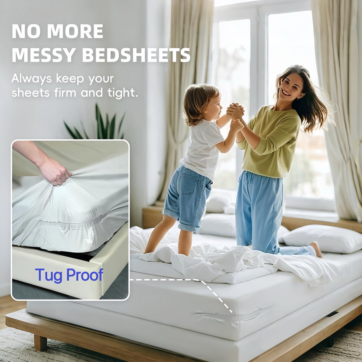 SheetSecure Lock - Bed Tidy & Comfortable