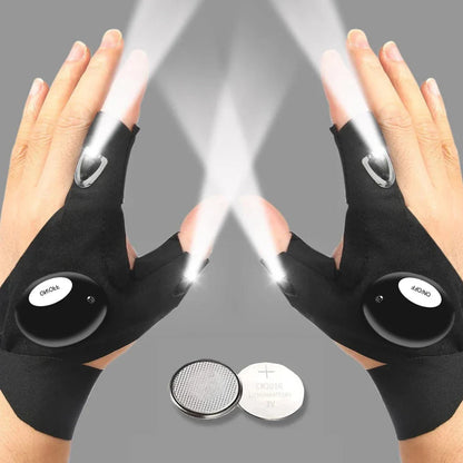 Flashlight Gloves - Improve Center