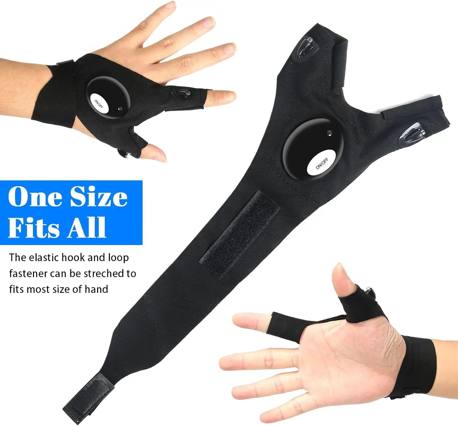 Flashlight Gloves - Improve Center