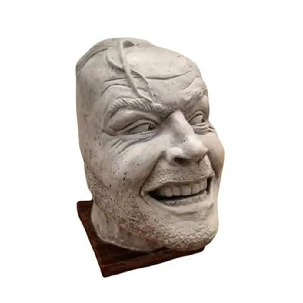 Horror-Themed Resin Bookend – Creepy Decorative Sculpture