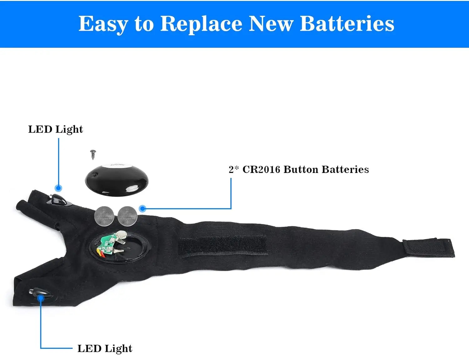 Flashlight Gloves - Improve Center