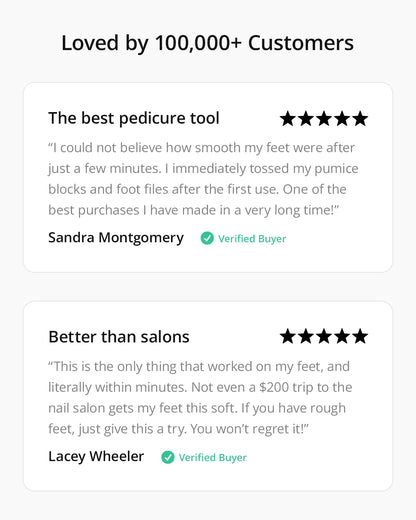 Smooth pedicure wand