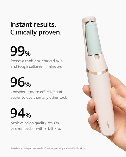 Smooth pedicure wand