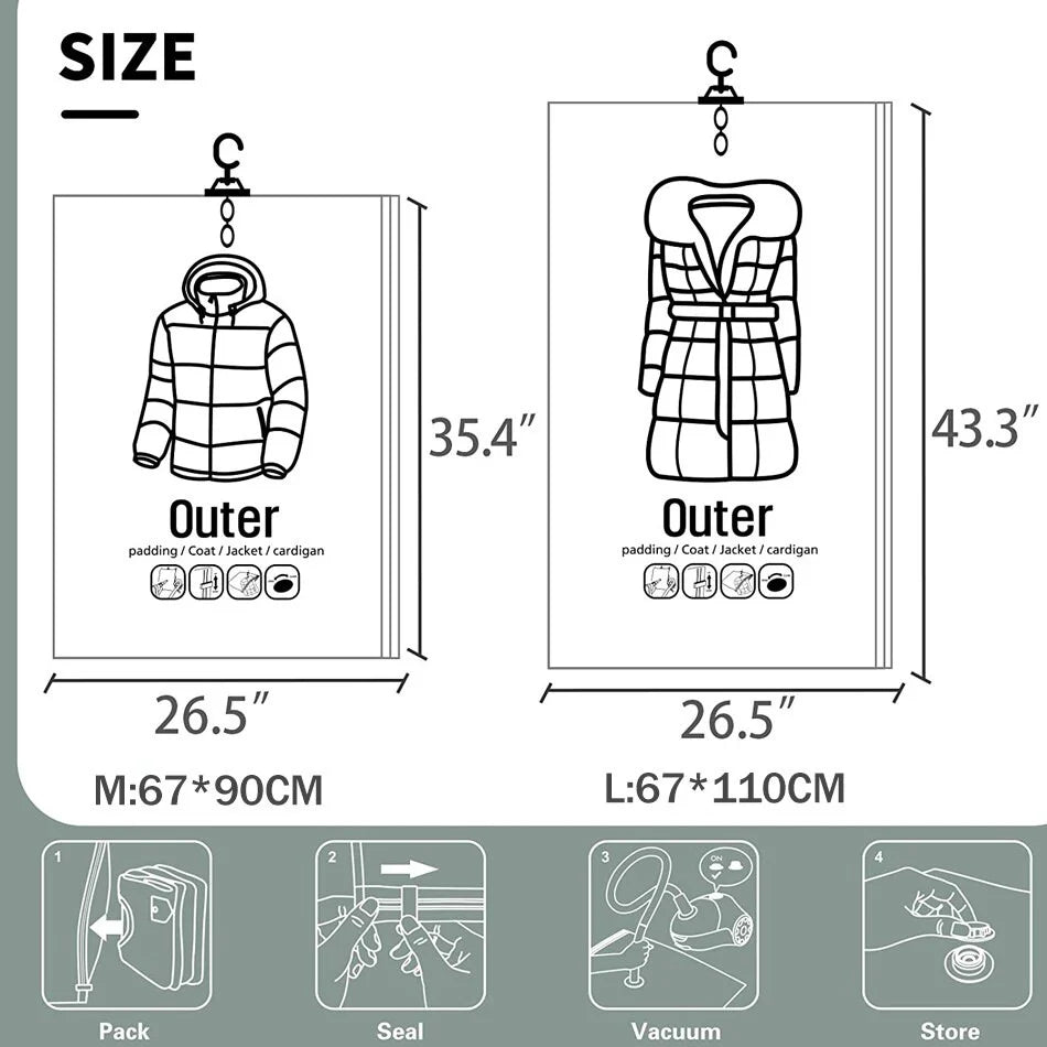 MAGIC VACUUM CLOSET ORGANIZER