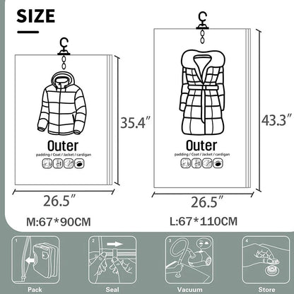MAGIC VACUUM CLOSET ORGANIZER