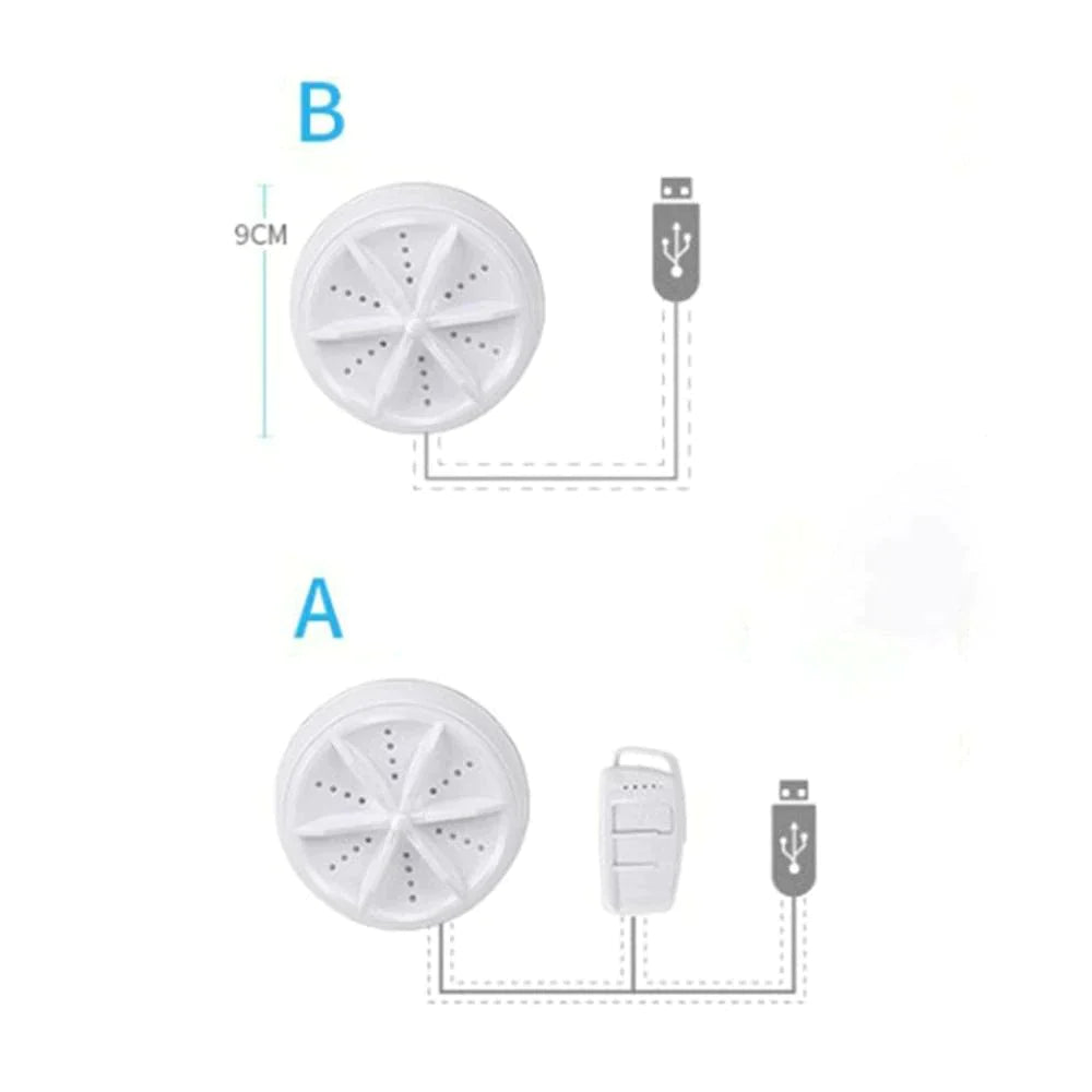 PORTABLE ULTRASONIC WASHING MACHINE