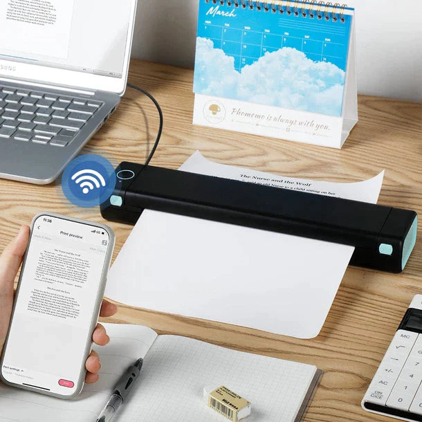 Inkless Portable Thermal Printer