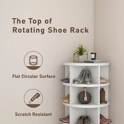360° ROTATING SHOE CABINET