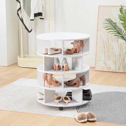 360° ROTATING SHOE CABINET