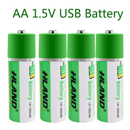 2PCS USB RECHARGEABLE BATTERY
