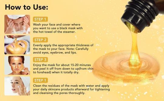 GOLD PEEL OFF MASK