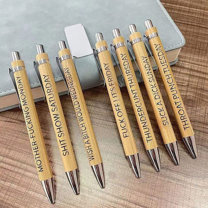 SARCASTIC WEEKLY MOOD PENS